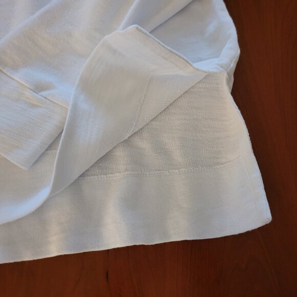 Lilly Pulitzer Half Button Down Long Sleeve Henley- White - Picture 8 of 12